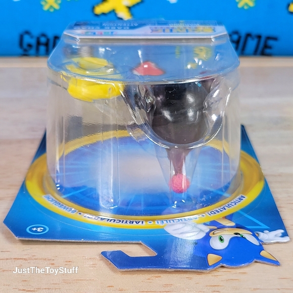 Jakks Pacific Sonic the Hedgehog Dark Chao with Gold Rings 2.5" Collectible New - Picture 4 of 6